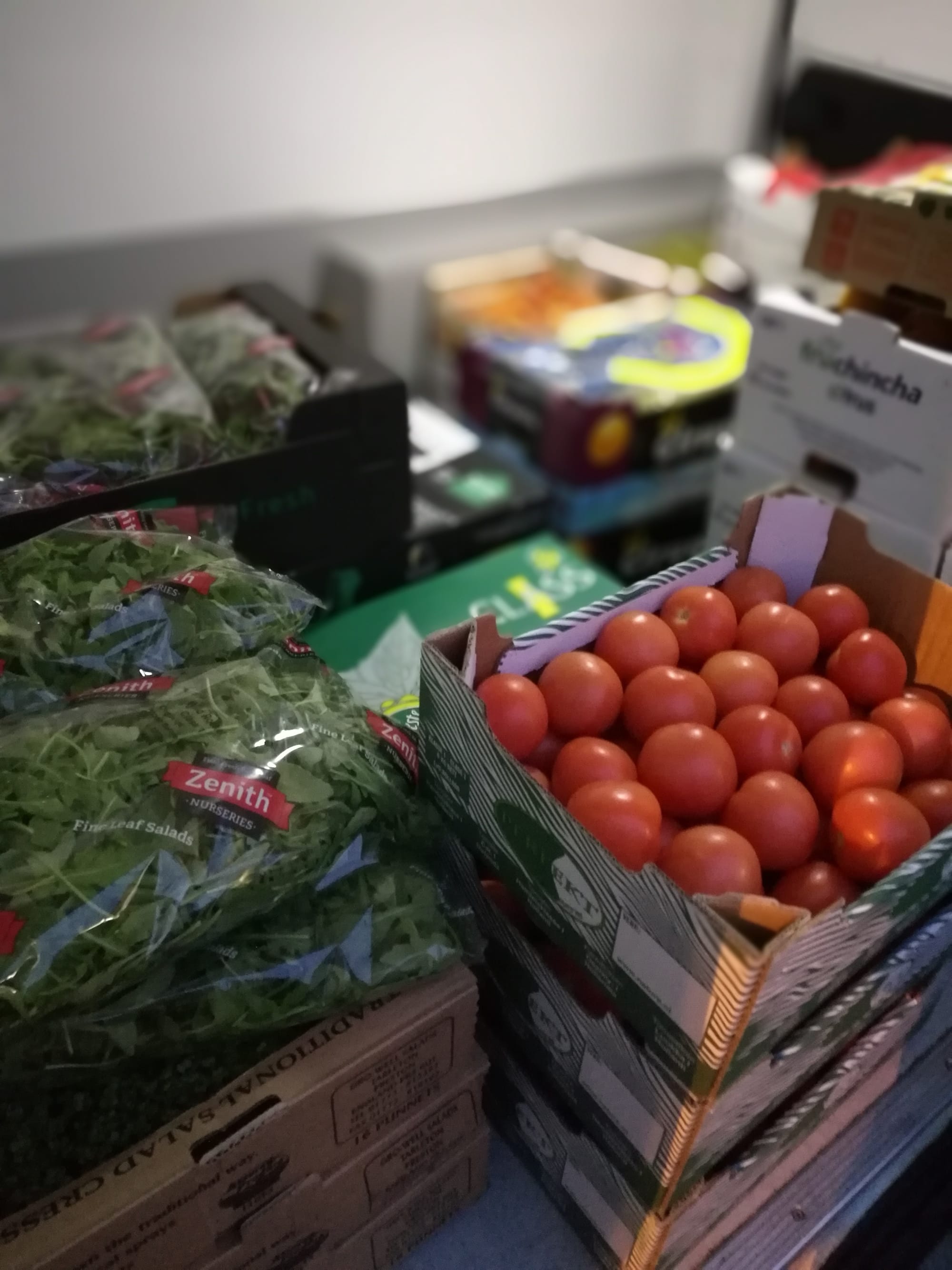 Market fruit and veg