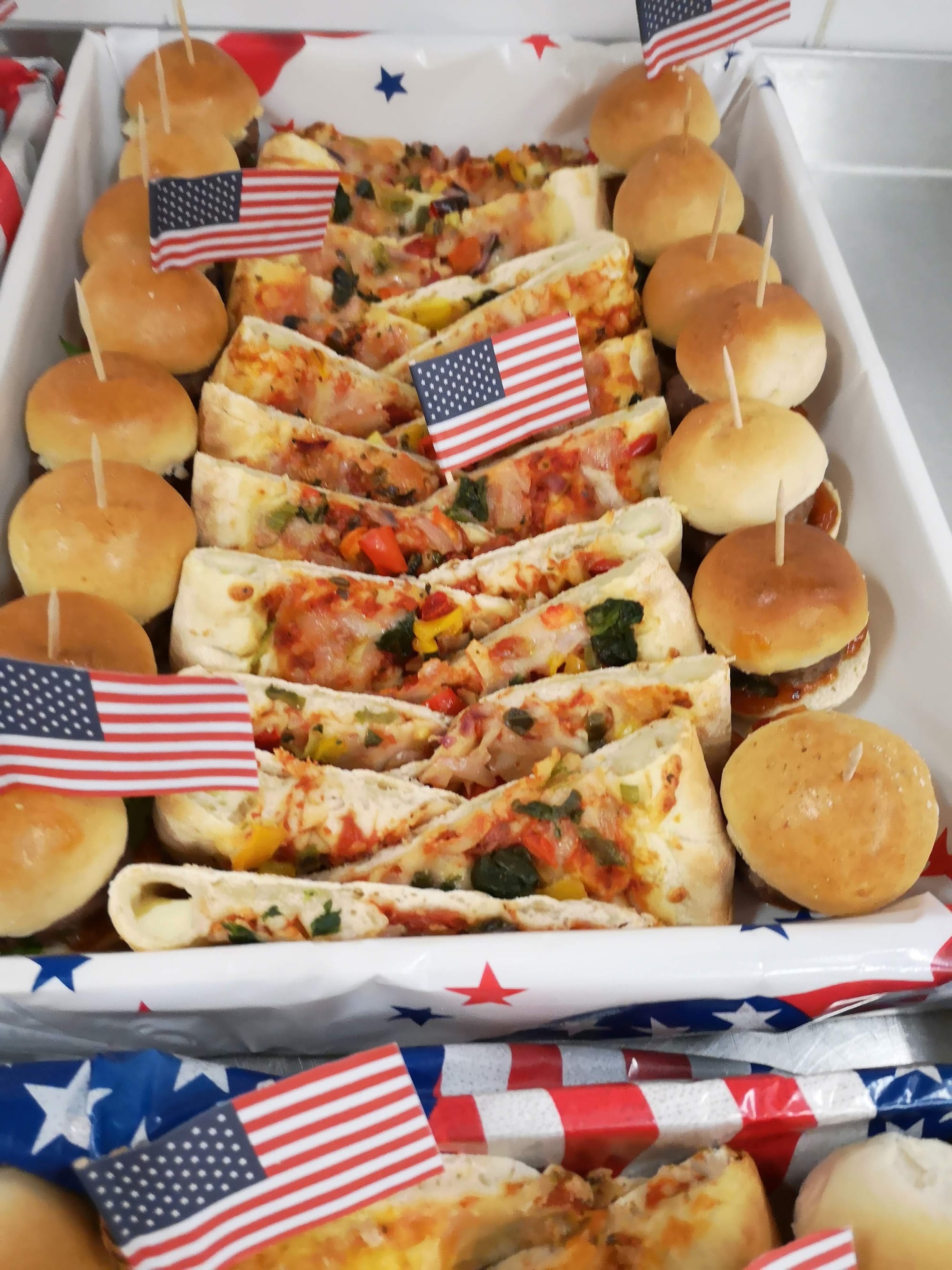 American themed catering