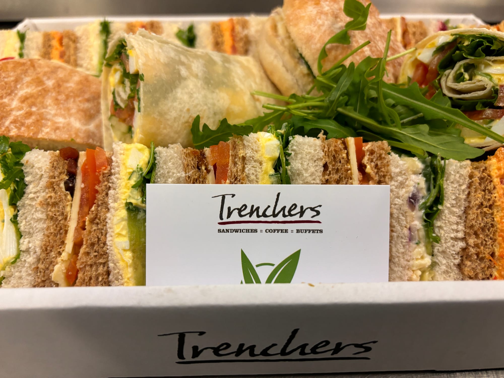 veg sandwich platter