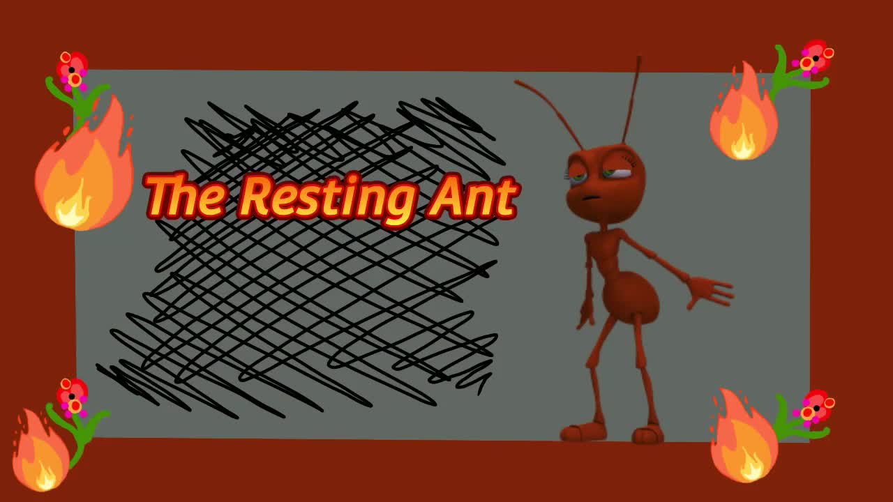 THE RESTING ANT
