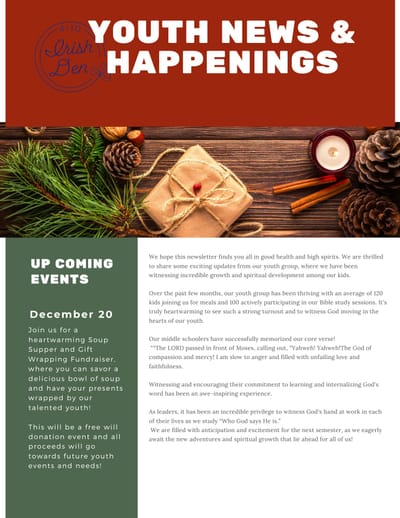 Youth News & Happenings