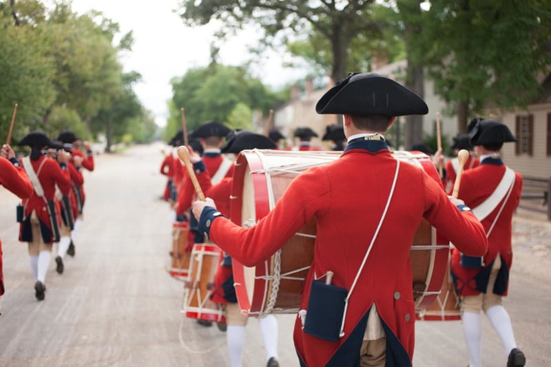 Colonial Williamsburg - 28 minute drive