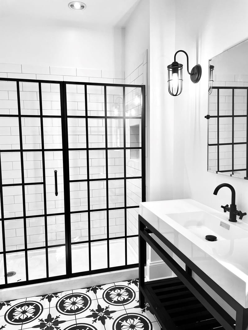 The Industrial Style Bath