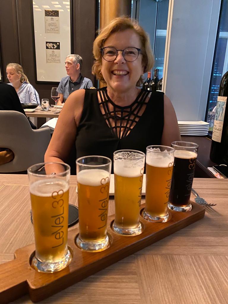 Biertasting im LeVel 33