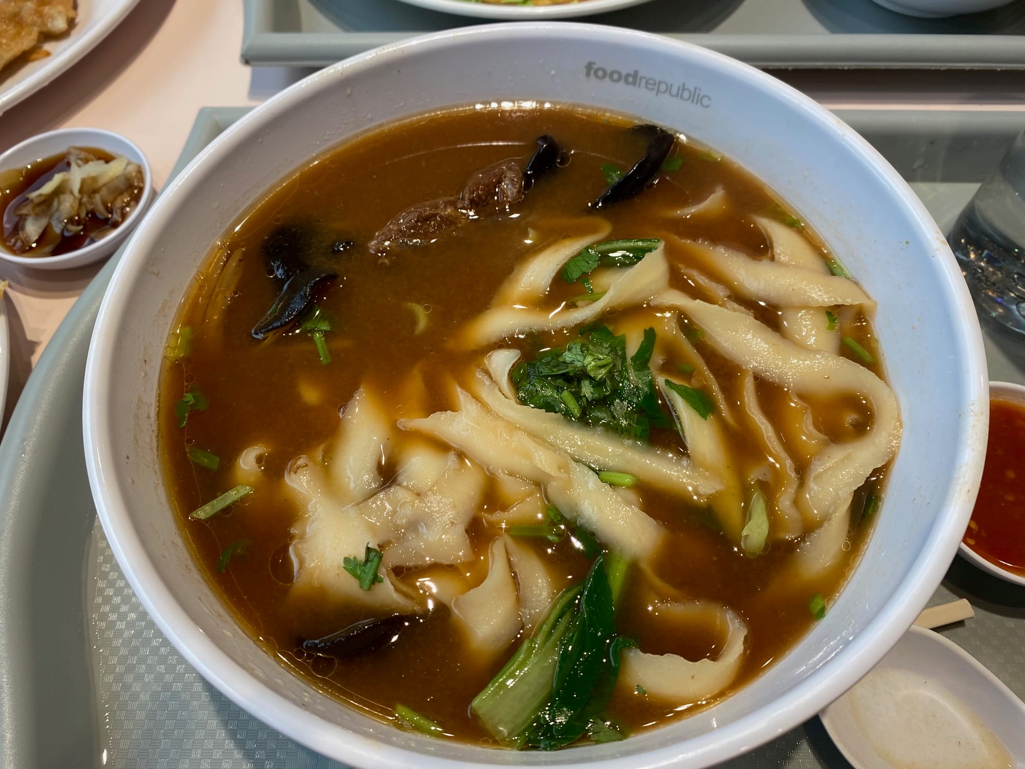 Mittagessen im Hawkercenter mit Yukiko und Haedan