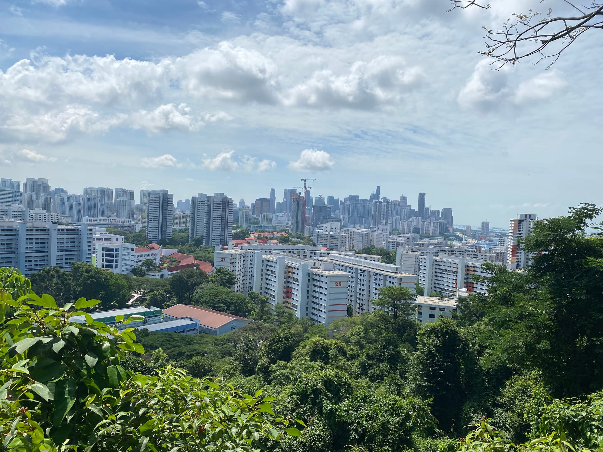 Unterwegs nach Sentosa