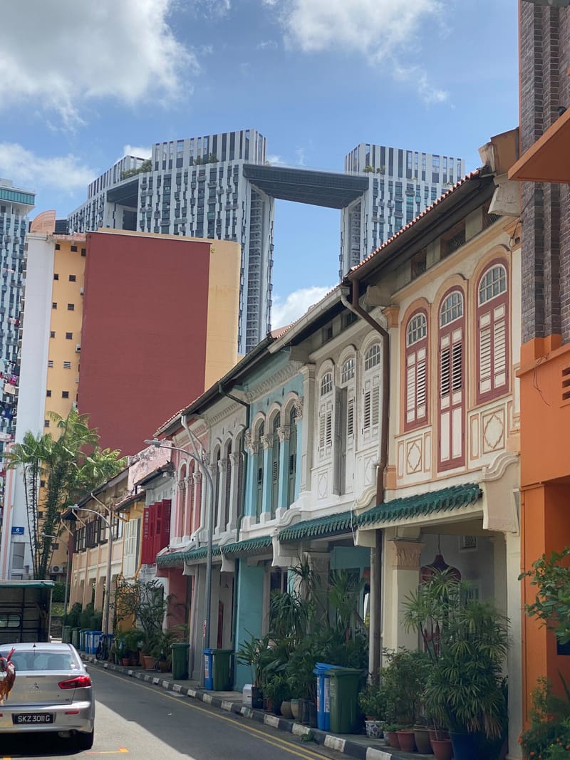 Wanderung vom Mount Faber zu Chinatown