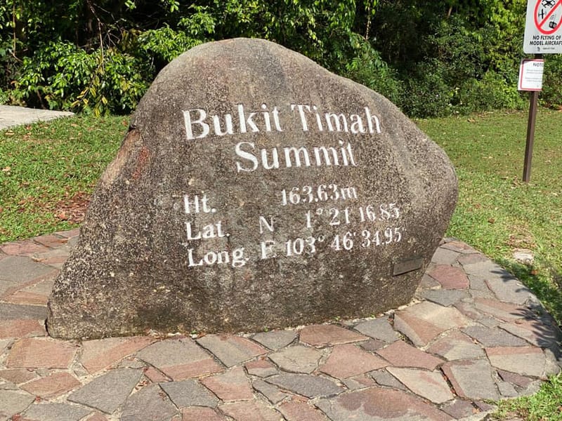 Bukit Timah-der höchste Berg Singapores