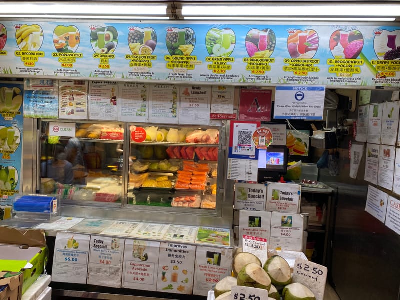 Frische Fruchtsäfte