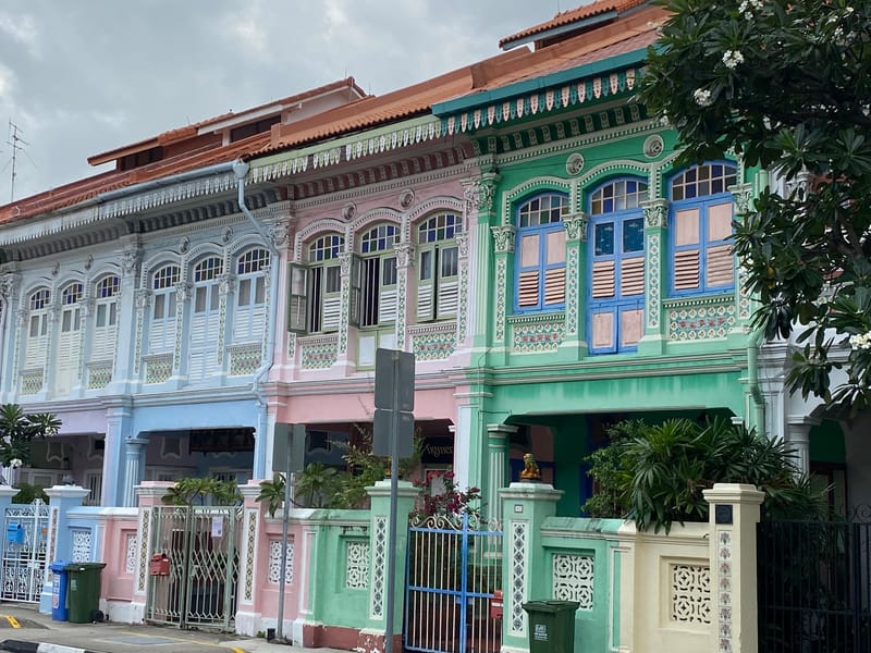 Wanderung durch Joo Chiat und East Coast