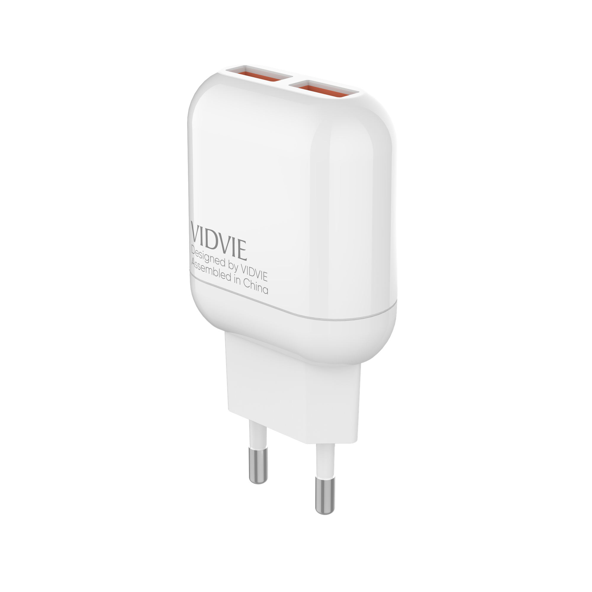 VIDVIE PLE219 2.4A WALL CHARGER WITH USB CABLE