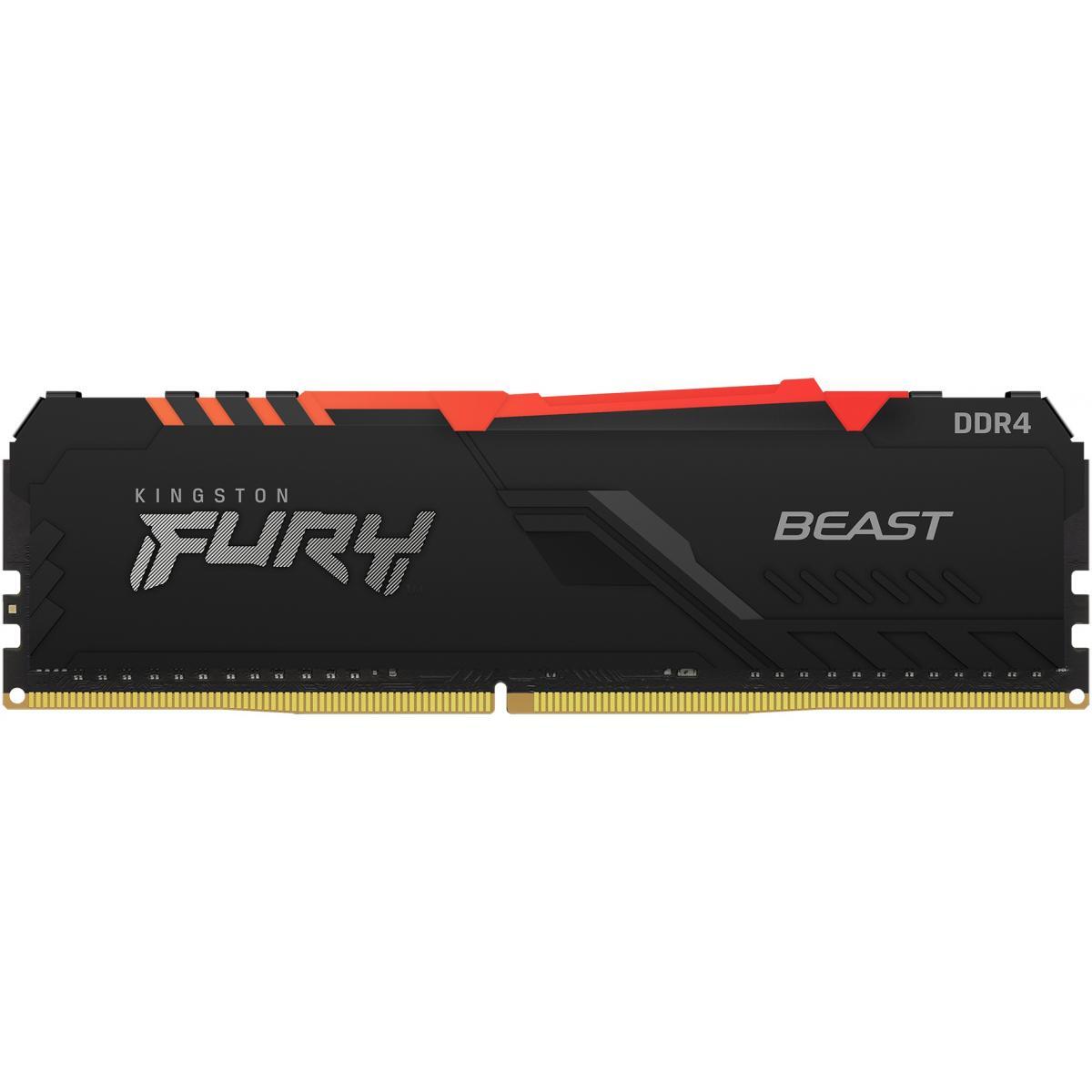 Kingston FURY Beast RGB 8GB 3200MHz (1 x 8GB) DDR4 RAM