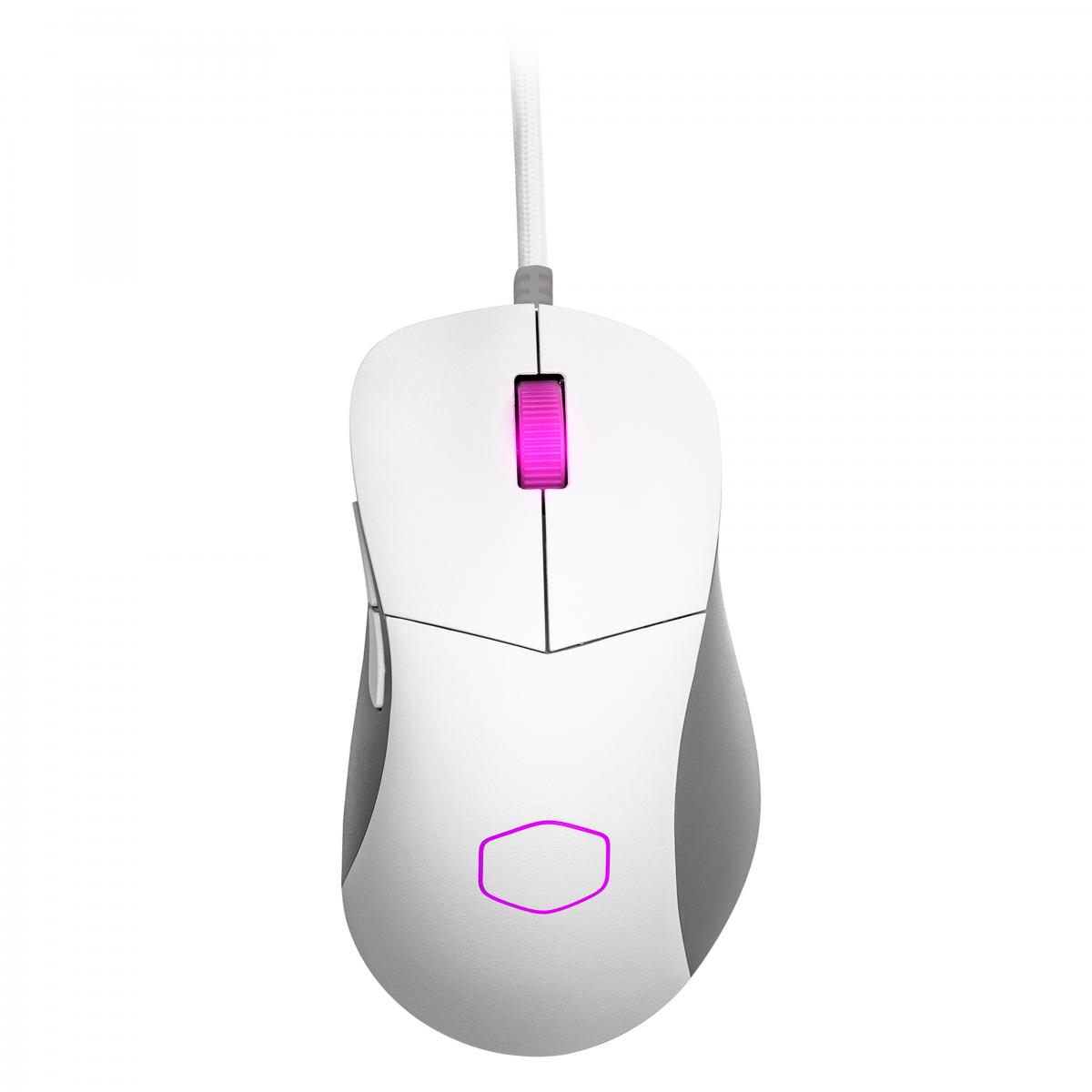 Cooler Master MM730 RGB Lightweight  Optical Sensor Gaming Mouse(Matte White)