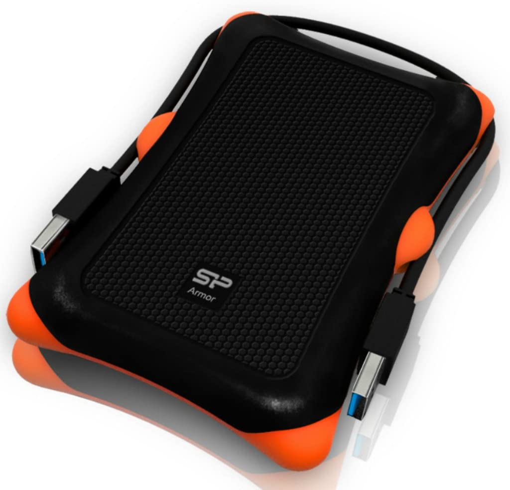 Silicon Power 1TB Rugged Shockproof USB 3.0 External Hard Drive Armor A30