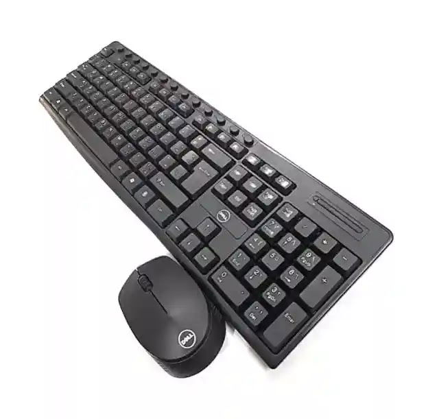 Dell KM915 Wireless Keyboard And Mouse Combo plug And Play - Black