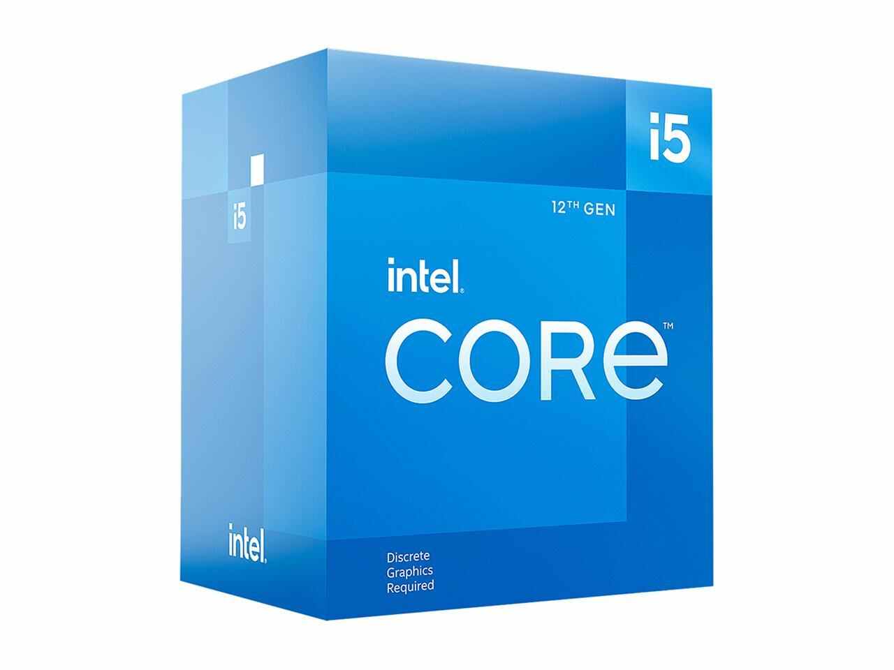 Intel Core i5-12400F 12th Gen Alder Lake 6-Core