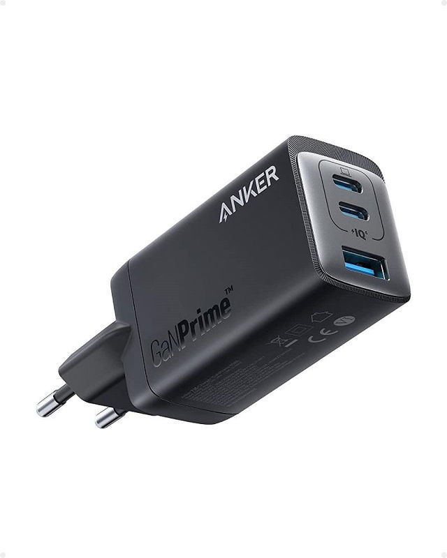 Anker USB C Charger, 735 (GaNPrime 65W) Fast and Compact 3-Port