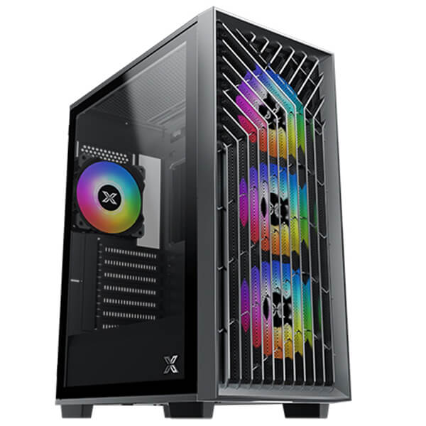 XIGMATEK LUX G SHADOW RGB GAMING CASE