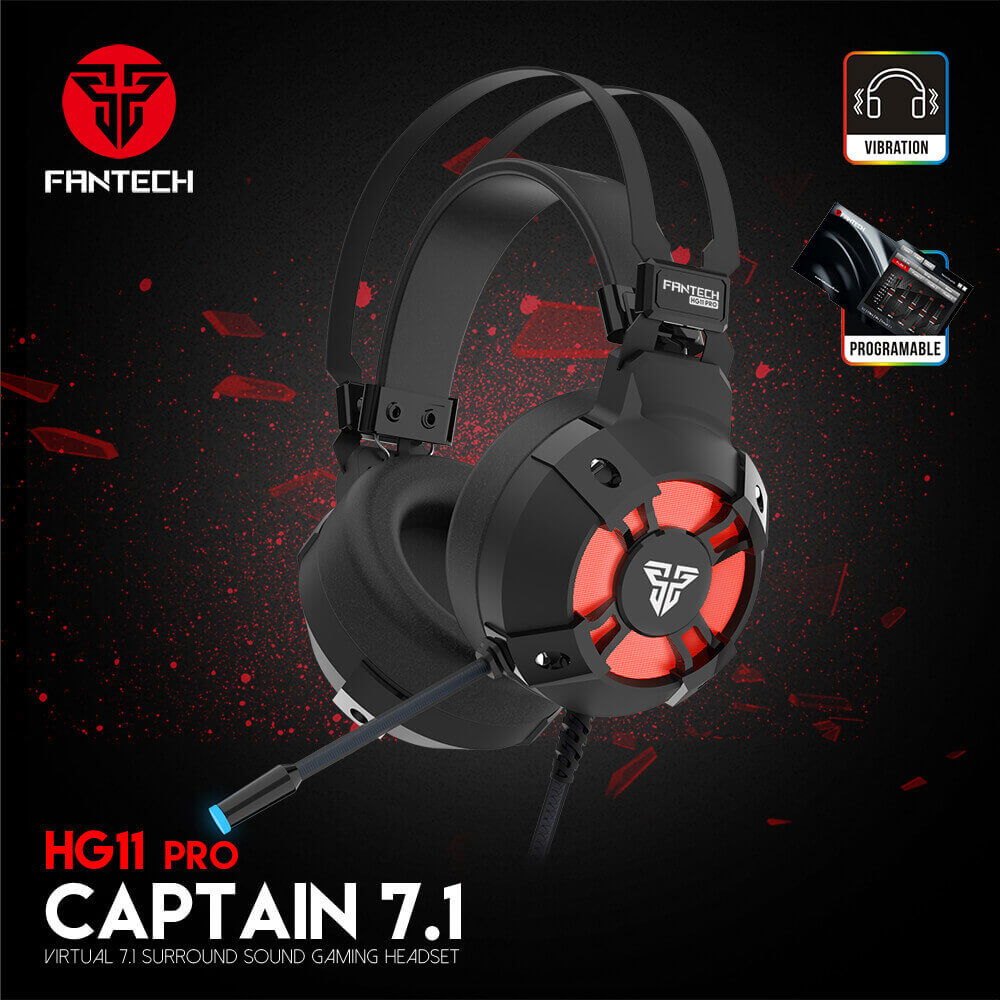 FANTECH HG11 7.1 SURROUND GAMING HEADSET USB