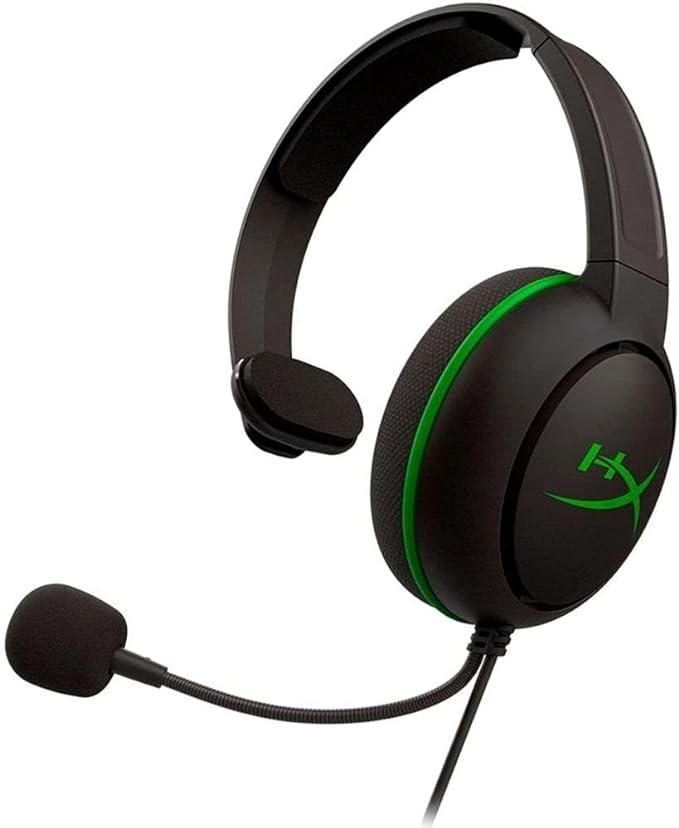 HyperX CloudX Chat Headset – Official Xbox Licensed, Compatible with Xbox One and Xbox Series X|S, 40mm Driver, Noise-Cancellation MicrophoneOfficial Xbox Licensed chat headsetClear voice chat communicationLightweight comfort with reversible designIn-Line