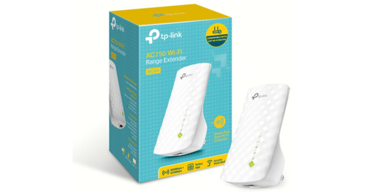 TP-Link AC750 Wifi Range Extender | Up to 750Mbps | Dual Band WiFi Extender, Repeater, Wifi Signal Booster, Access Point