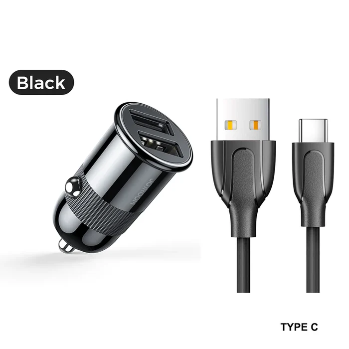 Joyroom 3.1A Dual USB Car Charger with Cable C-A06