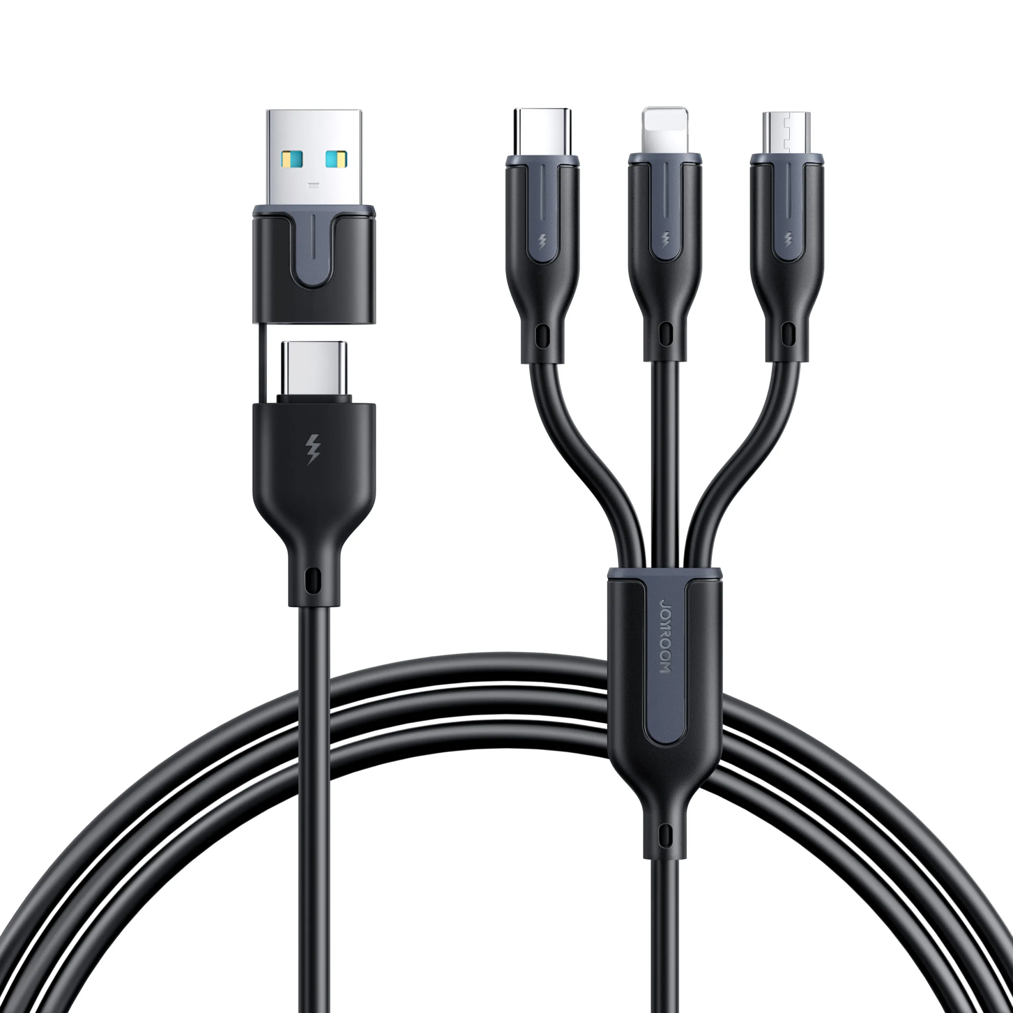 JOYROOM 5-IN-1 USB CHARGING CABLE 1.2M A15