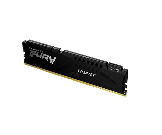 Kingston Technology Kingston Fury Beast 16GB 5600MHz DDR5 CL40 DIMM Single Module Desktop MemoryGreater starting speed performanceImproved stability for overclockingIncreased efficiencyIntel XMP 3.0-Ready and CertifiedQualified by the world’s leading moth