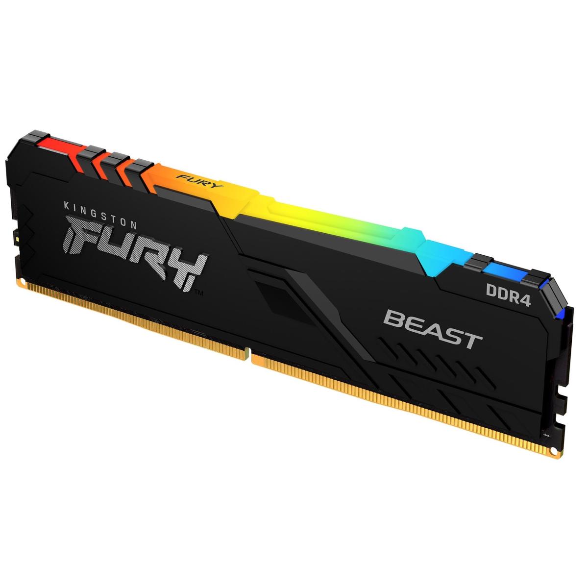 KingSton Fury Beast Single 16GB DDR4 3200MT RGB Desktop Memory