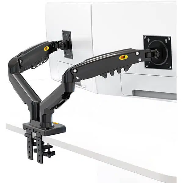 Nb North Bayou H To Adjustable Universal Monitor Arm Gas Spring Desk Mount The