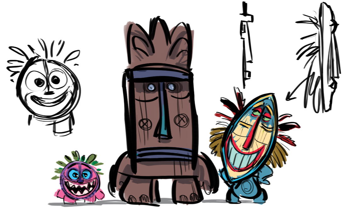 Tiki Characters