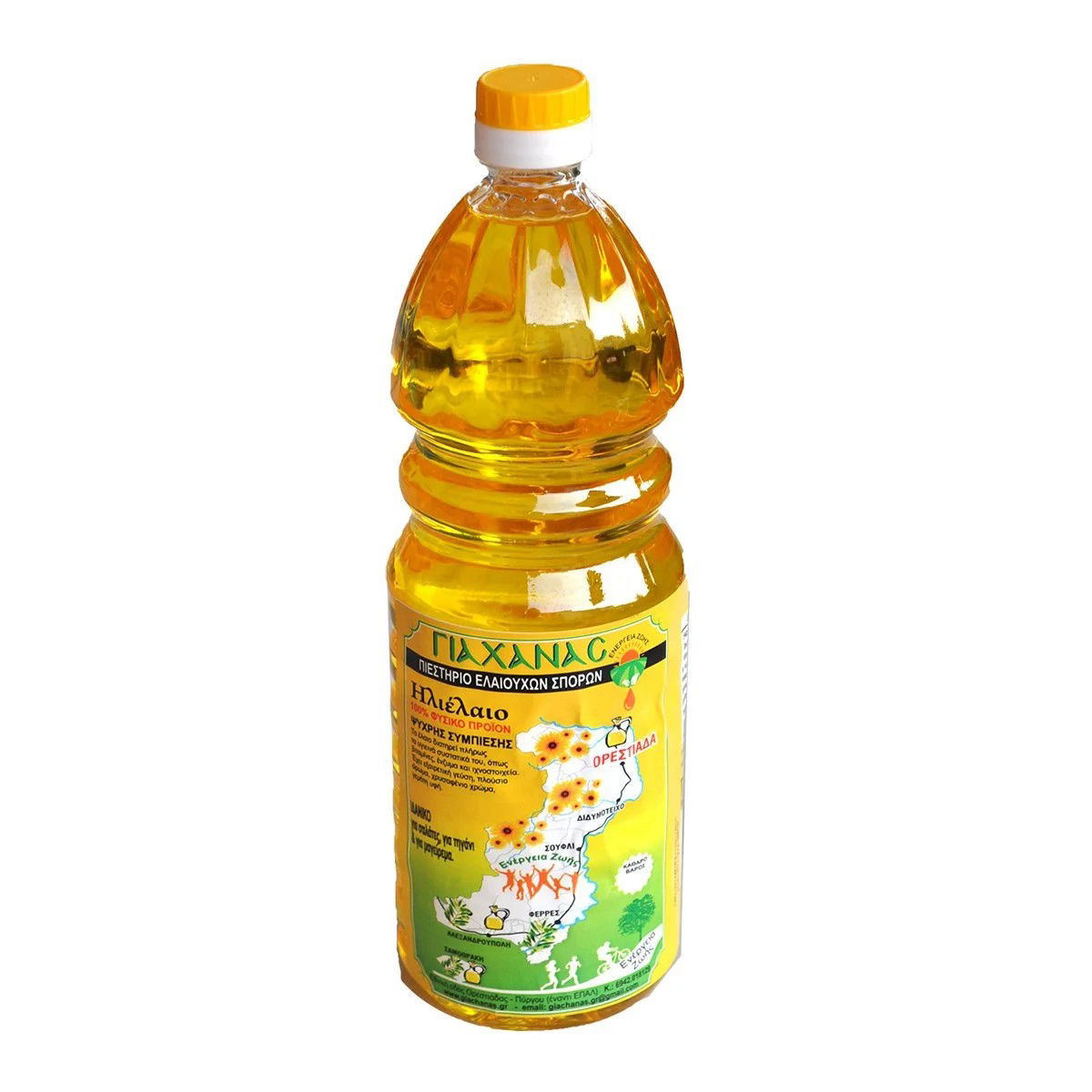 Cold pressed sunflower oil