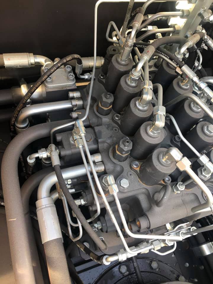 מיגון מכלולים הידראוולים למחפרים