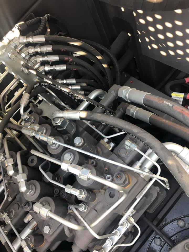 מיגון מכלולים הידראוולים למחפרים