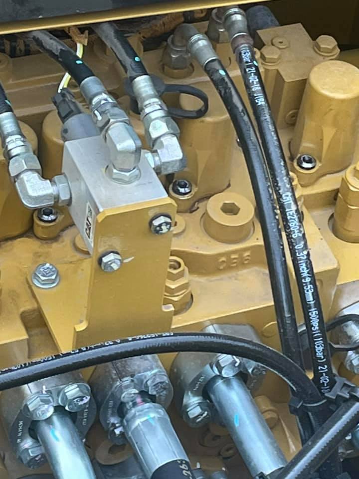 מיגון מכלולים הידראוולים למחפרים