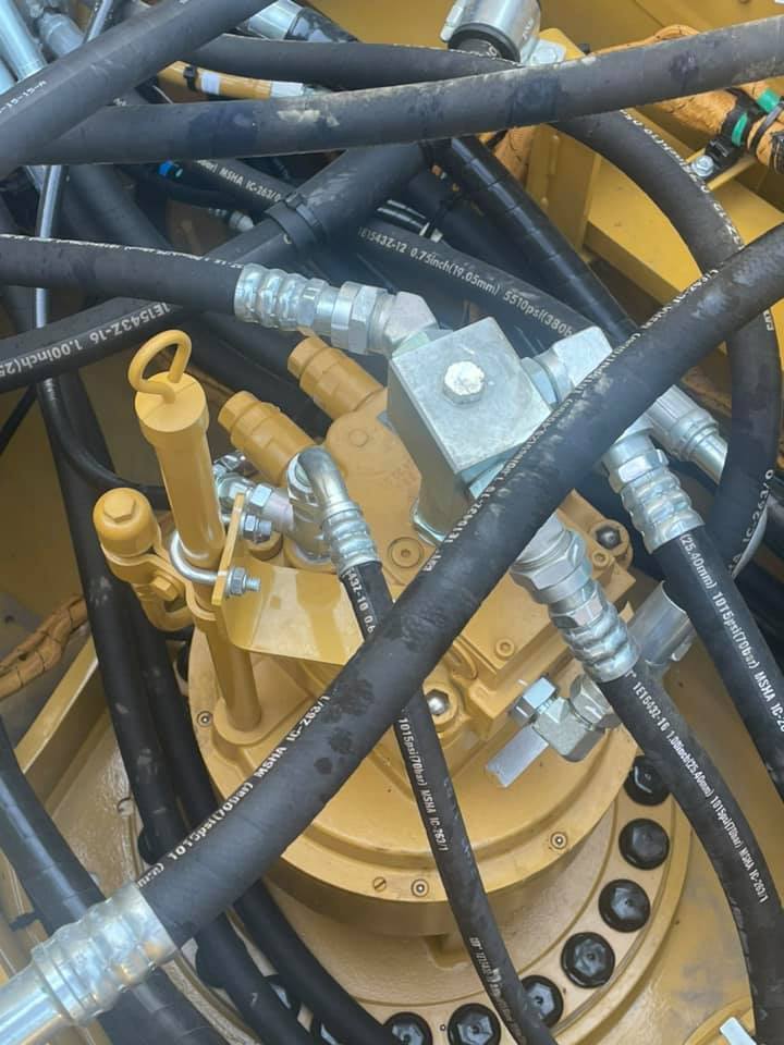 מיגון מכלולים הידראוולים למחפרים