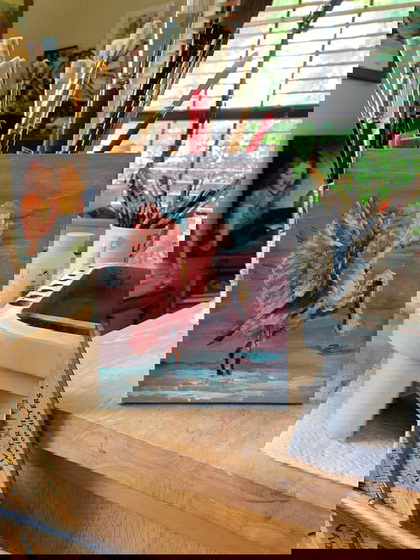 Spoonbill in Motion