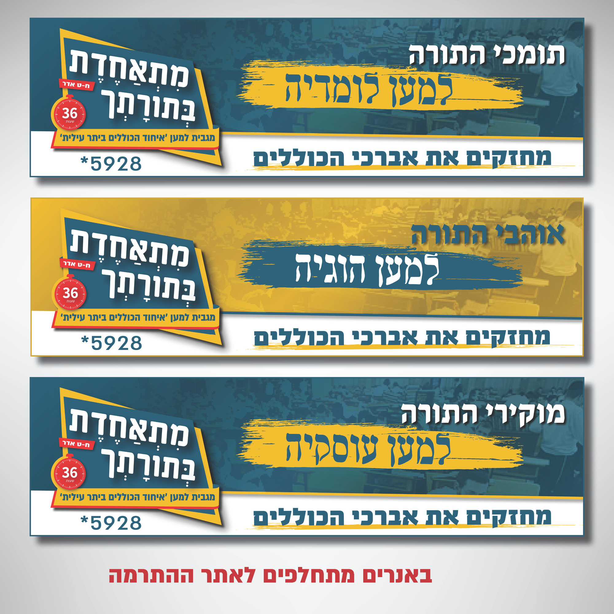 קמפיין התרמה לרשת כוללים