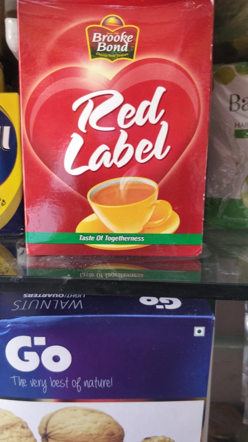 Red label