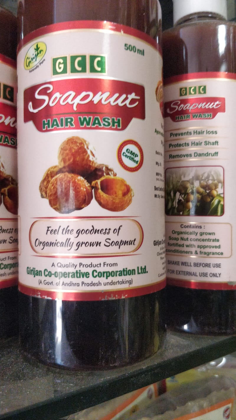 Soapnut shampoo