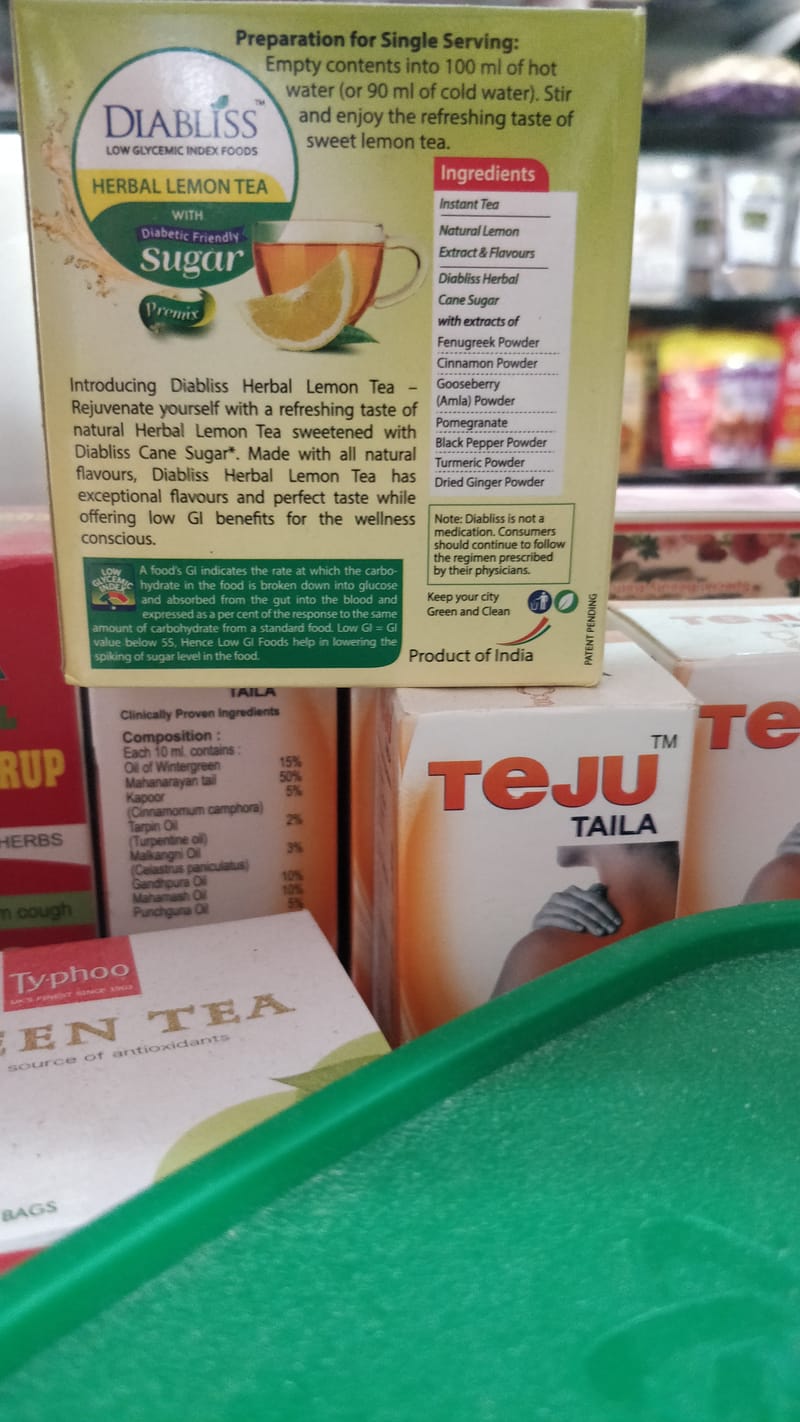Herbal lemon tea