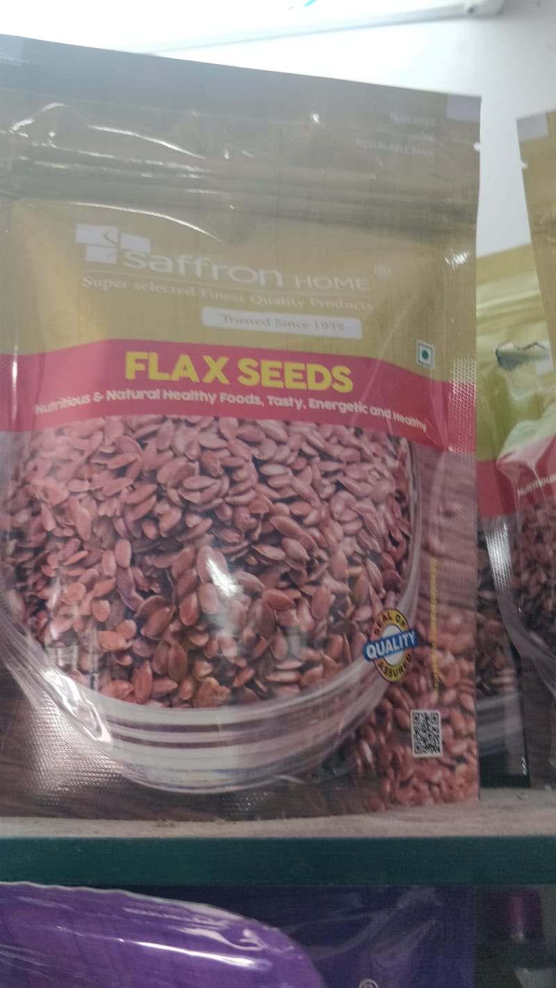 Saffron home flax seeds
