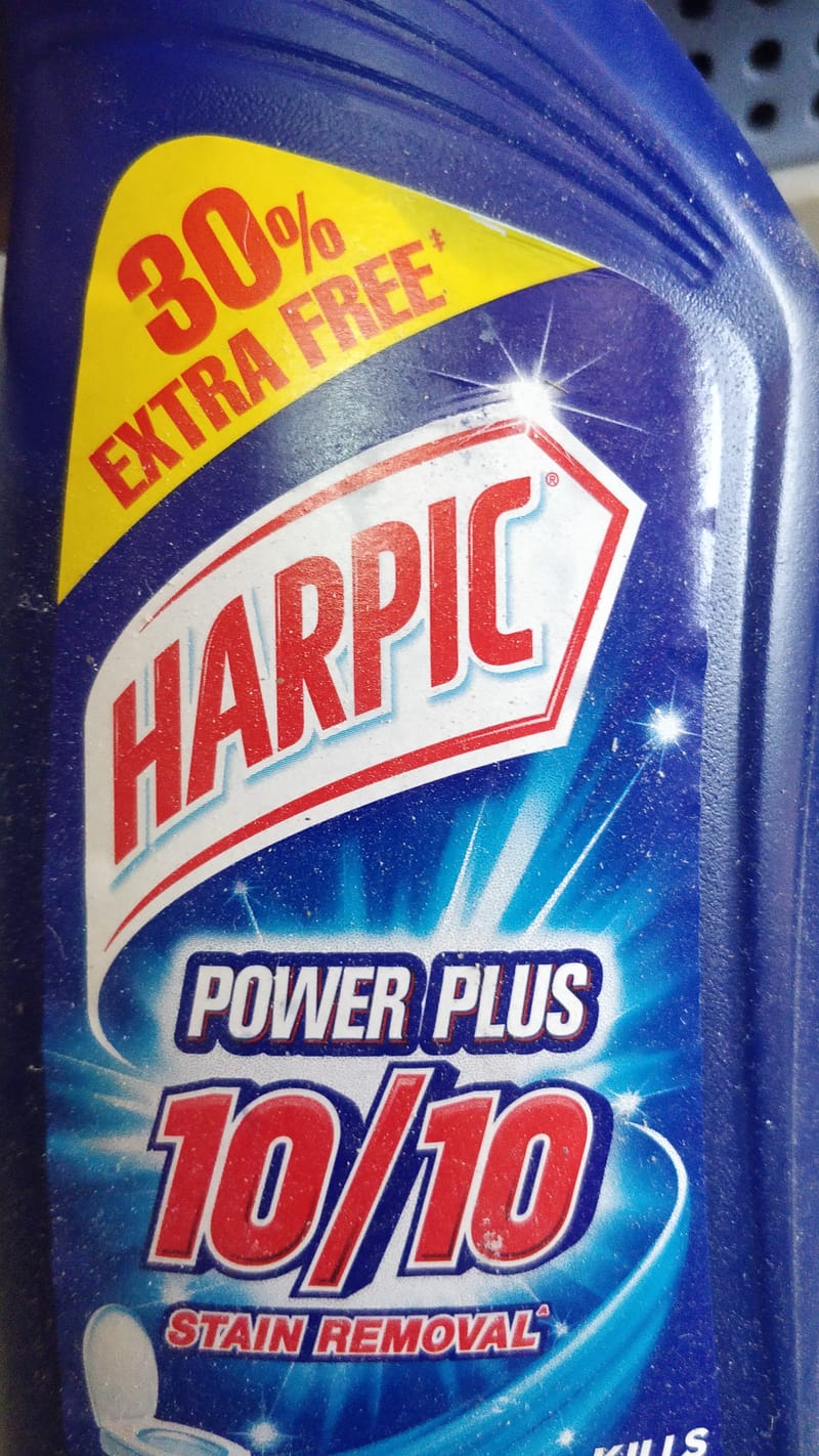 Harpic blue