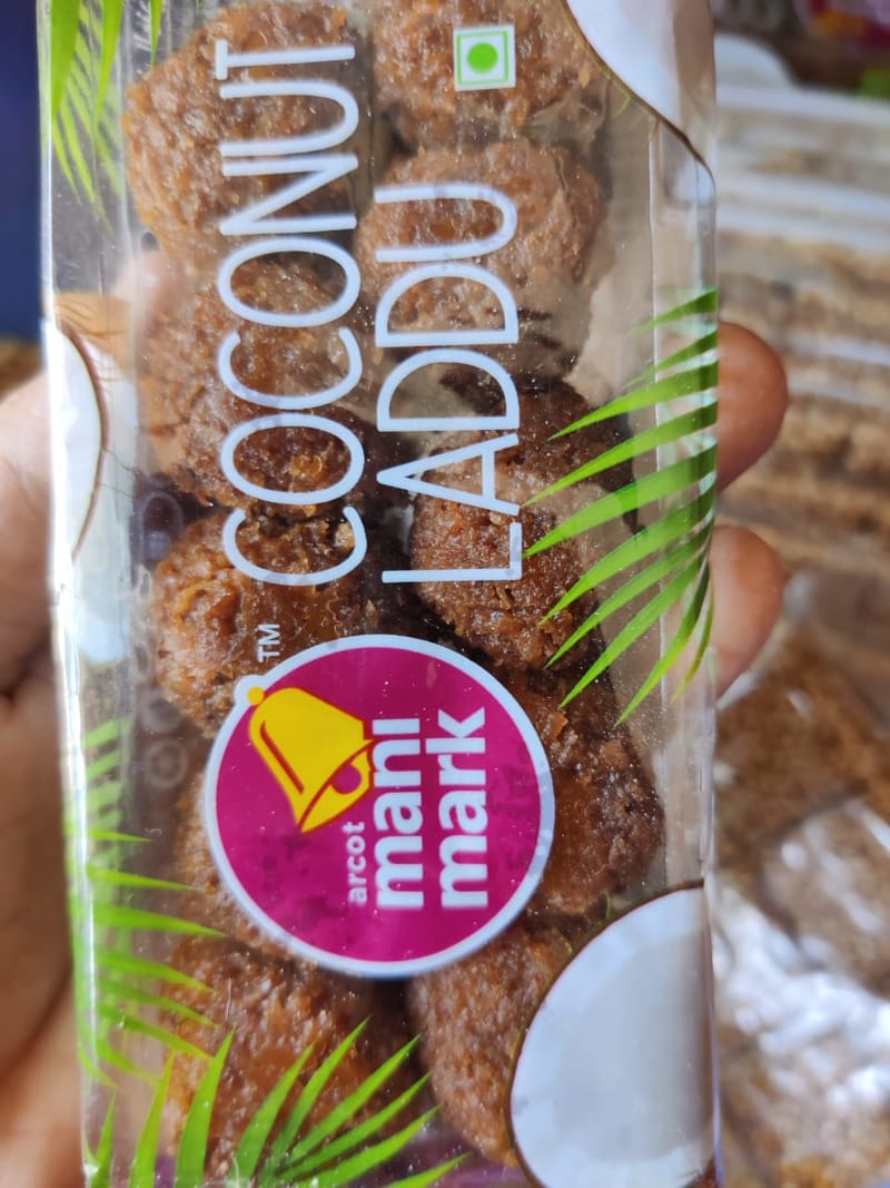 Manimark coconut ladoo