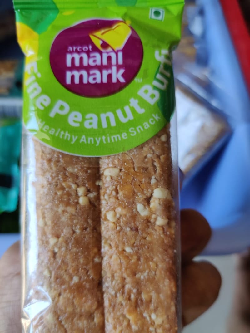 Peanut burfi