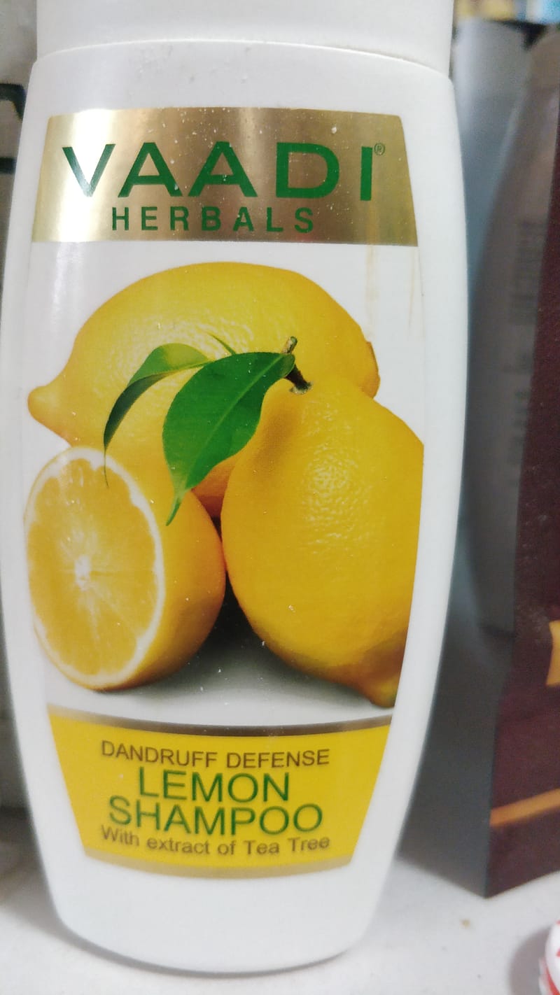 Lemon shampoo