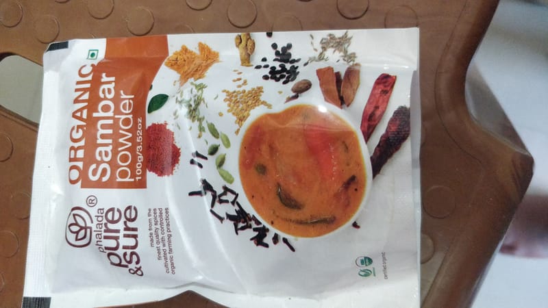Pure and sure sambar powder