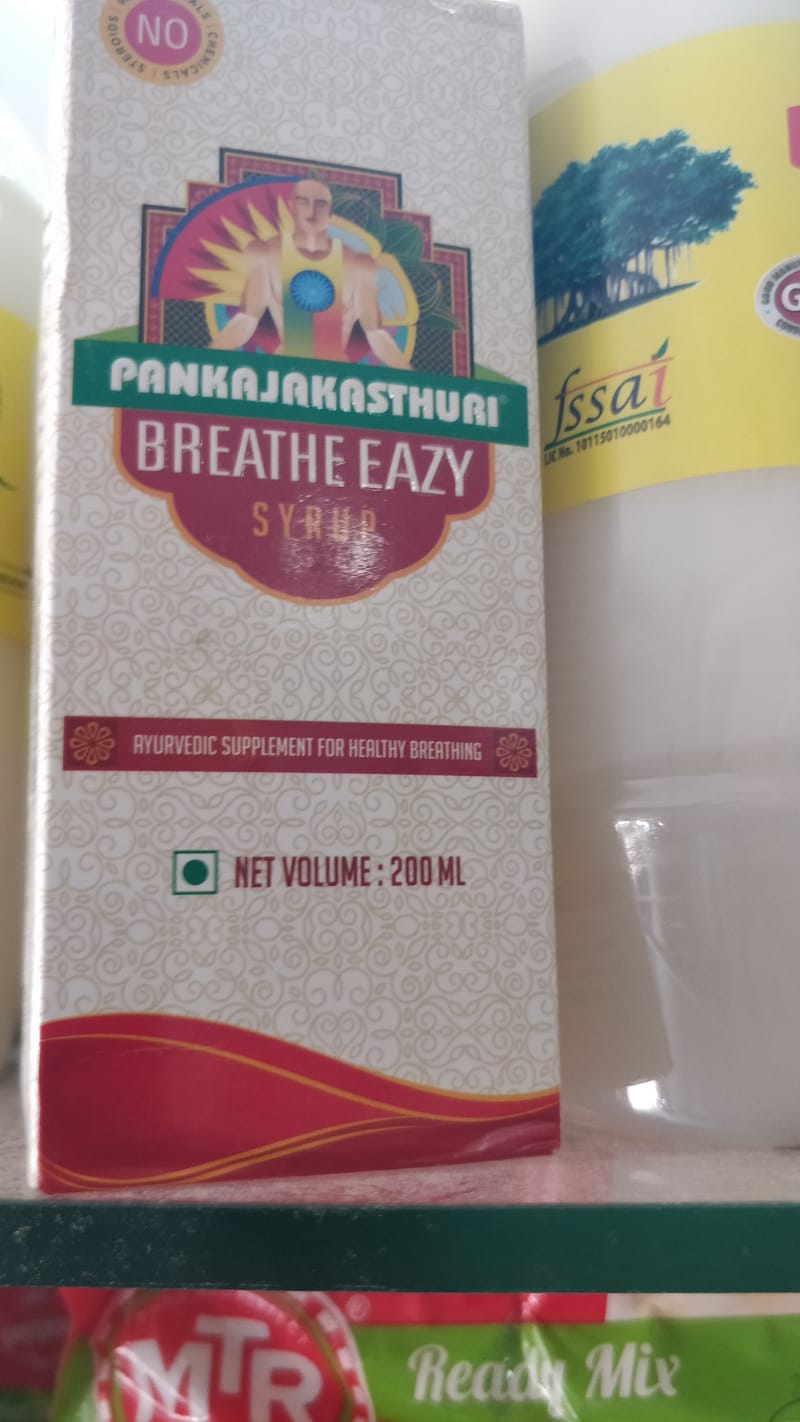 Pankaja kasthuri breathe eazy syrup