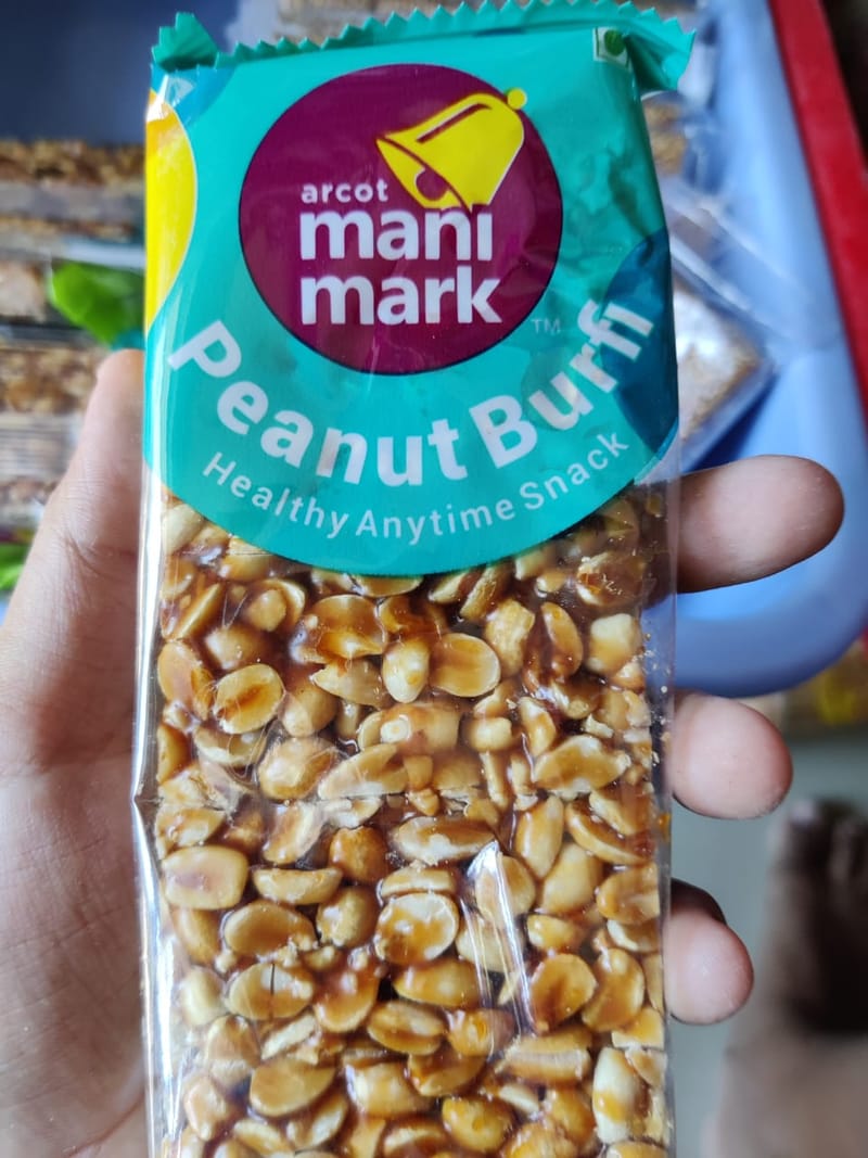 Peanut burfi big