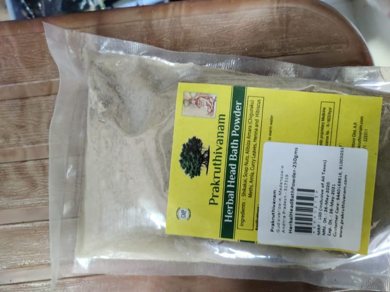 Herbal sunnipindi powder